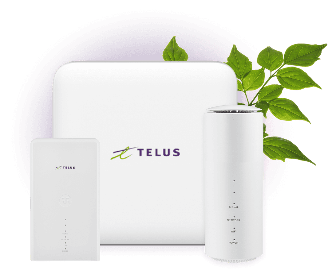 TELUS PureFibre Internet modem and WiFi router