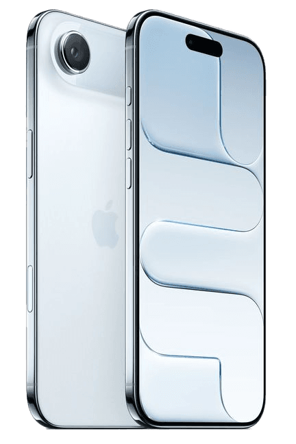 Apple iPhone Air shown from the side, highlighting its 5.6mm titanium frame