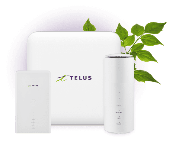 TELUS home internet and Wi-Fi equipment