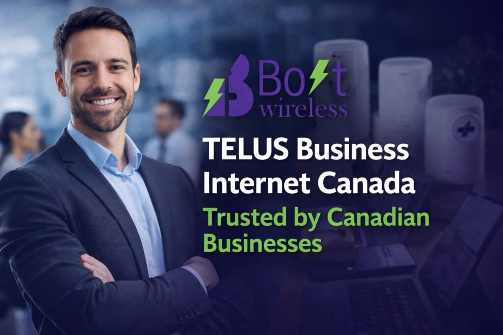 TELUS Business Internet Canada – Why Businesses Trust TELUS Connectivity